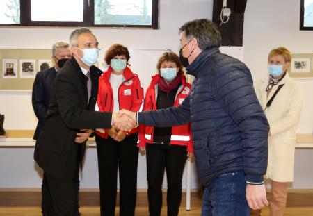 MINISTER JANEZ CIGLER KRALJ NA DELOVNEM OBISKU TOČKA MOČI 49 FOTO LJUBO VUKELIČ